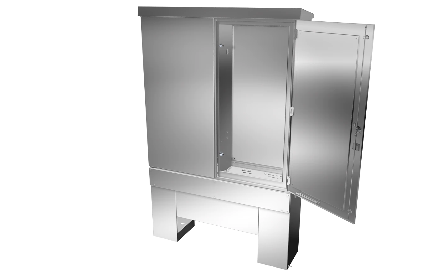 Pumpenschrank mit Dach und Sockel